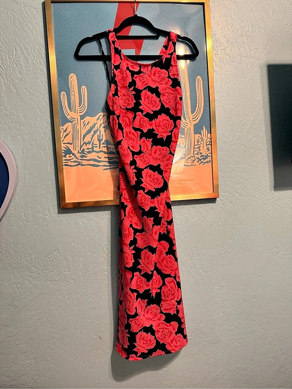 Jonathan Martin Floral Maxi Dress 90’s Vintage